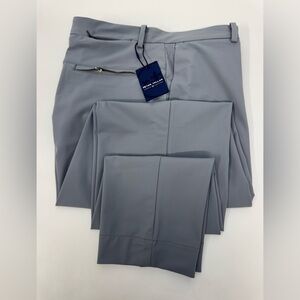 NWT Peter Millar Crown Crafted Blade Performance Ankle Pant GALE Gray 36/30 $198